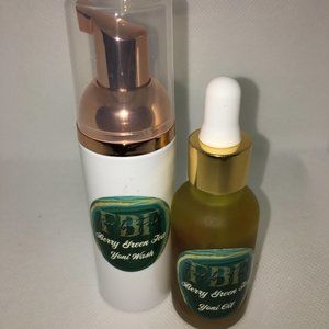 BERRY GREEN TEA YONI WASH & OIL COMBO